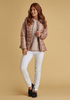 Barbour Womens Drovers Quilted Jacket, Pale Pink