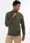 Barbour Cooklaw Full-Zip Sweatshirt, Dark Olive