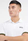 Barbour International Legacy Tipped Polo Shirt, White