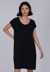 Barbour International Womens Pace Jersey Dress, Black