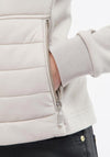 Barbour International Womens Heathcote Jacket, Grey