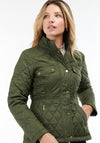 Barbour Womens Broxfield Quilted Jacket, Olive Green