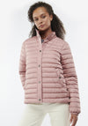 Barbour Womens Melita Quilted Short Jacket, Soft Coral