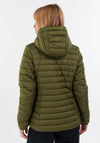Barbour Womens Cranmoor Quilted Short Jacket, Dark Moss