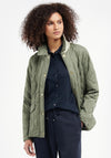 Barbour Womens Faith Quilted Short Jacket, Rosemary Green