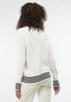 Barbour Womens Melita Knitted Jumper, Cream