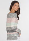 Barbour Womens Littlehampton Jumper, Multi-Coloured