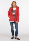 Barbour Womens Merseyside Knit Jumper, White & Navy