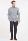 Barbour Mens Padshaw Gingham Tailored Shirt, Green