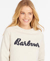 Barbour Womens Otterburn Sweatshirt, Cloud