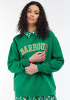 Barbour Womens Northumberland Sweatshirt, Glade Green
