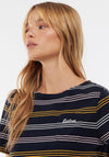 Barbour Womens Bradley Stripe T-Shirt, Navy Multi