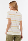 Barbour Womens Bradley Stripe T-Shirt, White Multi