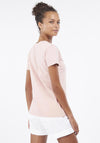 Barbour Womens Rebecca Logo T-Shirt, Petal Pink