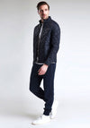 Barbour International Men’s Gear Quilted Jacket, Navy