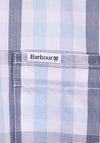 Barbour Longstone Tailored Checked Shirt, Sky Blue