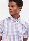 Barbour Longstone Tailored Checked Shirt, Red Multi