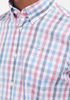 Barbour Longstone Tailored Checked Shirt, Red Multi