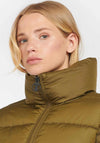 Barbour Womens Dune Quilted Short Jacket, Green