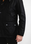 Barbour Bodey Wax Jacket, Black