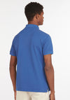 Barbour Washed Sports Polo Shirt, Marine Blue