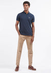 Barbour Society Polo T-Shirt, Navy