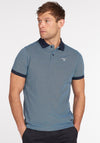 Barbour Sports Two-Tone Polo Shirt, Navy