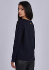 Barbour International Womens Delta Sweatshirt, Navy