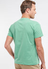 Barbour Tailored Fit Round Neck T-Shirt, Turf Green