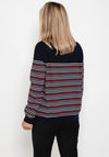 Barbour Womens Bradley Sweatshirt, Navy Stripe