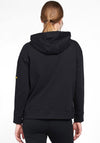 Barbour International Womens Chequer Hoodie, Black