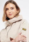 Barbour International Womens Kiara Short Jacket, Beige