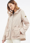 Barbour International Womens Kiara Short Jacket, Beige