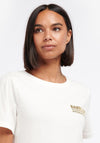 Barbour International Womens Ellenbrook T-Shirt, Cream