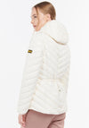 Barbour International Womens Silverstone Quilted Jacket, Chantilly