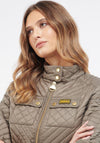 Barbour International Womens Morgan Quilted Jacket, Harley Green