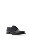 Barker Mens Trent Leather Shoe, Black