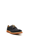 Base London Coby Suede Brogue Shoes, Navy