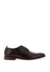 Base London Marley Leather Shoe, Washed Brown
