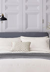 Bedeck of Belfast Kenza Pillowcase Pair, Chalk