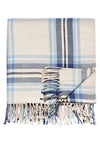 Peacock Blue Hamilton Blanket, Navy