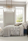 Bedeck Asha Print Duvet Cover, Grey