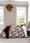 Bedeck Aris Print Duvet Cover, Mulberry