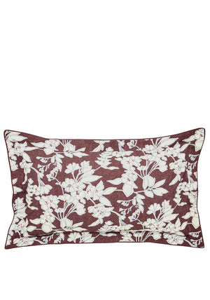 Bedeck Aris Print Duvet Cover, Mulberry