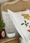 Sanderson Options Pondicherry Standard Pillow Cases, Red
