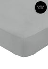 Bedeck 600TC Extra Deep Fitted Sheet, Grey