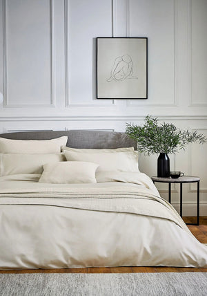 Bedeck Andaz 300 Thread Count Duvet Cover, Linen