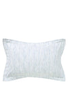 Bedeck Kita Ikat Semi Plain Oxford Pillowcase, White