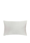 Bedeck of Belfast Fine Linens Silk Standard Pillowcase, Silver