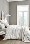 Bedeck of Belfast Kali Clipped Duvet Cover, White